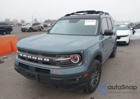 2023 Ford Bronco Sport Big Bend из США, поврежденный, VIN 3FMCR9B66PRD11074